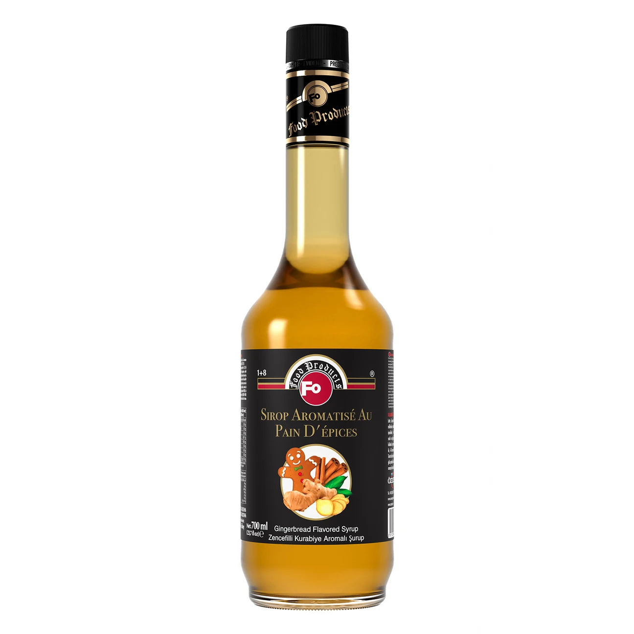 Zencefilli Kurabiye Aromalı Şurup 700 ml