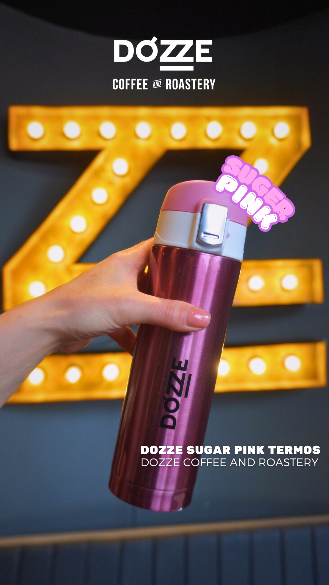 Dozze Sugar Pink Termos