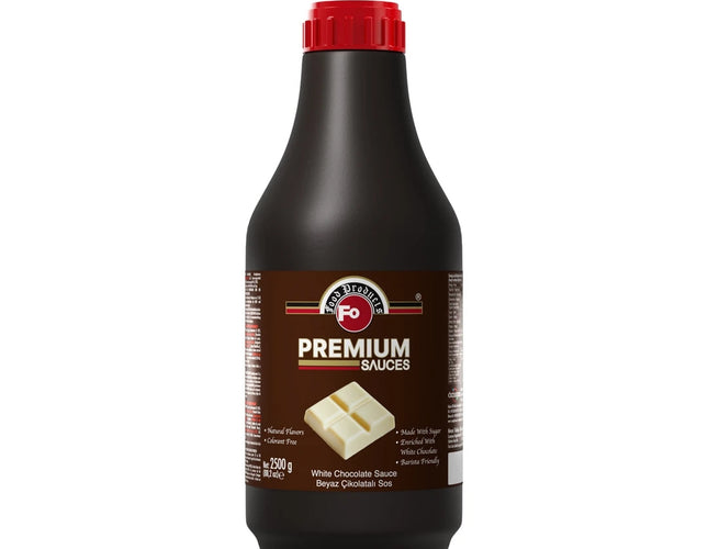 Beyaz Çikolatalı Profesyonel Sos 2,5 kg (Pompa Hediyeli)