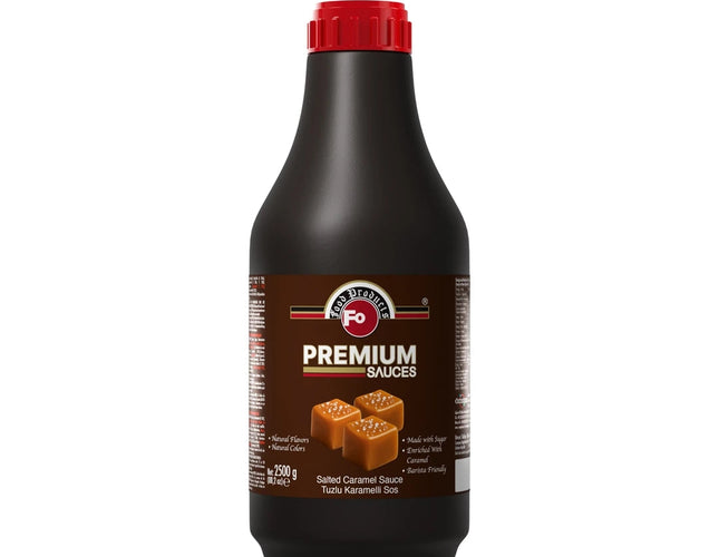 Tuzlu Karamel Aromalı Profesyonel Sos 2,5 kg (Pompa Hediyeli)